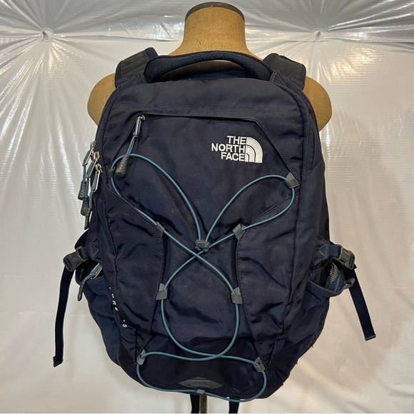 THE NORTH FACE Borealis Commuter School Laptop Backpack Navy Blue Hiking, - Picture 12 of 16